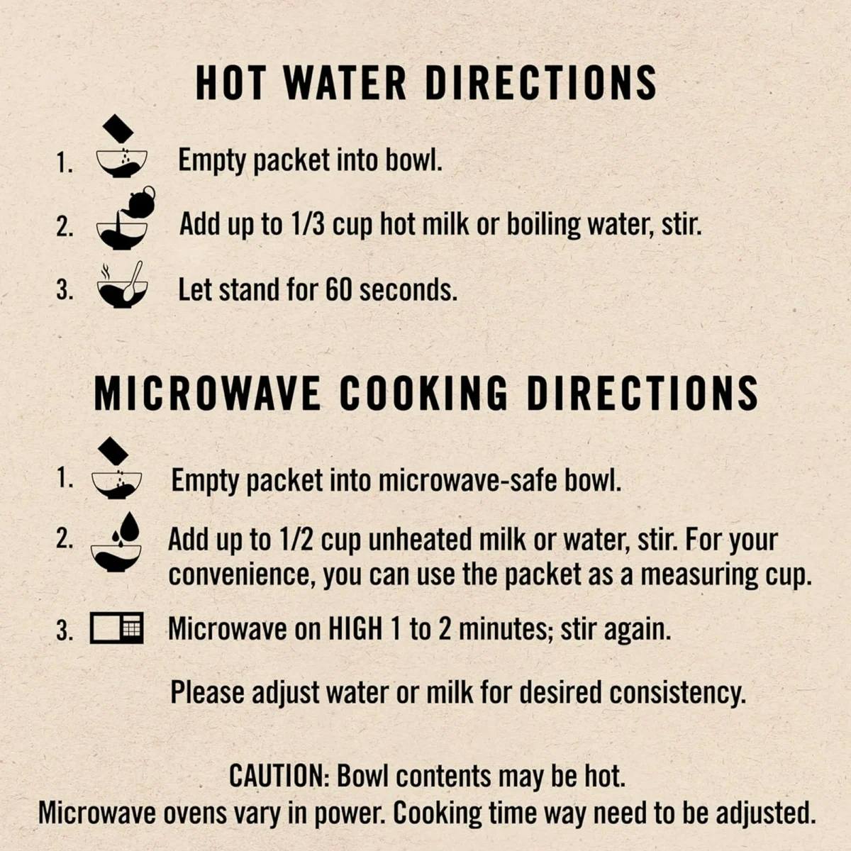 Instant Oatmeal Fruit & Cream Variety Pack